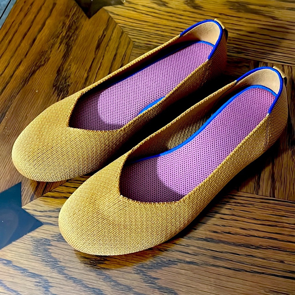 Frank Mully Knit Ballet Flats Shoes - Picture 7 of 12